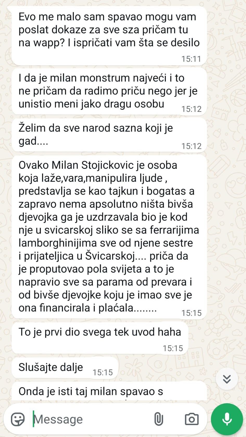Dokazi crno na belo: Otkrivamo mračnu prošlost Milana Stojičkovića! Tukao bivšu ženu koja je izgubila bebu, predstavljao se kao lažni milioner, a kamataši mu uteruju dugove! (FOTO)