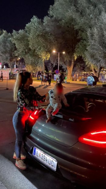 Asmin NE LAŽE! Pogledajte fotke koje dokazuju da je Asmin vozio Porše, a ne Pežo bez vrata kada je bio sa Aneli Ahmić (FOTO)