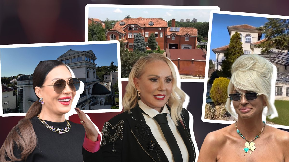 UZME I DO 3.000 EVRA ZA JEDAN DAN IZDAVANJA KUĆE! Ovo su najluksuznije vile estradnjaka, uložili vrtoglave sume: Dom ove pevačice ima čak 235 prozora... (FOTO)