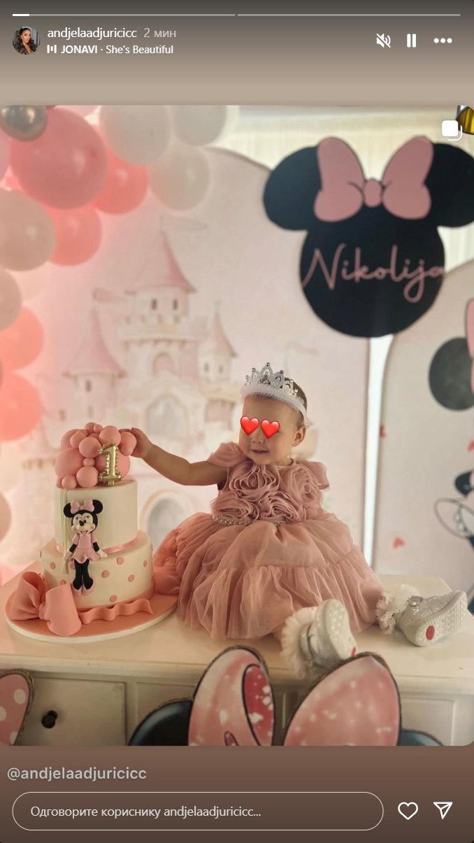 SLAVLJE U DOMU ANĐELE ĐURIČIĆ! Tetka priredila bajkovitu proslavu maloj Nikoliji: SVE U ROZE BOJI, A DOBILA I SKUPOCENI POKLON (FOTO)