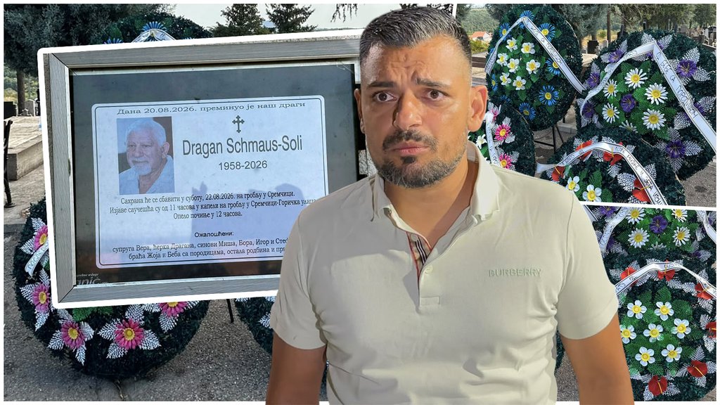 Potresne scene na groblju u Sremčici: Bora Santana danas sahranjuje oca, porodica neutešna u kapeli, podršku mu pružio OVAJ bivši cimer (FOTO+ VIDEO)