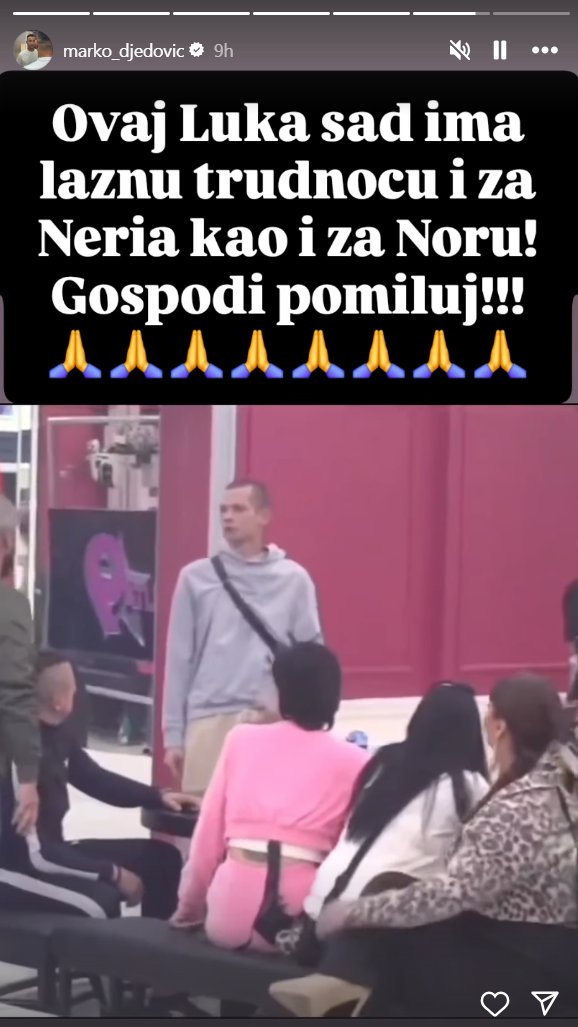 BEZ DLAKE NA JEZIKU: Đedović zasevao poput groma nakon svađe Nerija i Luke! Vujoviću imao da poruči samo JEDNO! (FOTO)