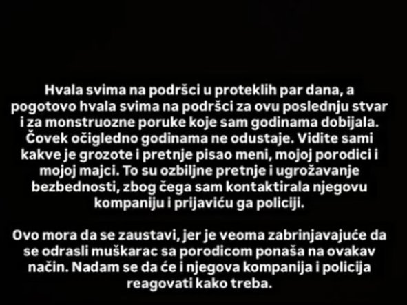 Sve ću prijaviti policiji: Kija Kockar donela odluku u JEKU DRAME sa Katarinom Živković: Ovo mora da se zaustavi!