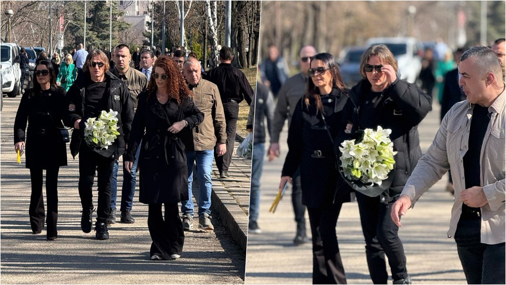 MILICA I ŽELJKO MITROVIĆ SE OPRAŠTAJU OD SAŠE POPOVIĆA Čelnici Pinka stigli na poslednji ispraćaj velikog prijatelja i saradnika (FOTO)