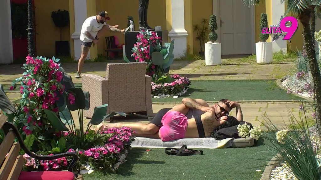 Kao da su sami na svetu: Alibaba ne može da odoli Maji, mazi je po celom telu! (VIDEO)