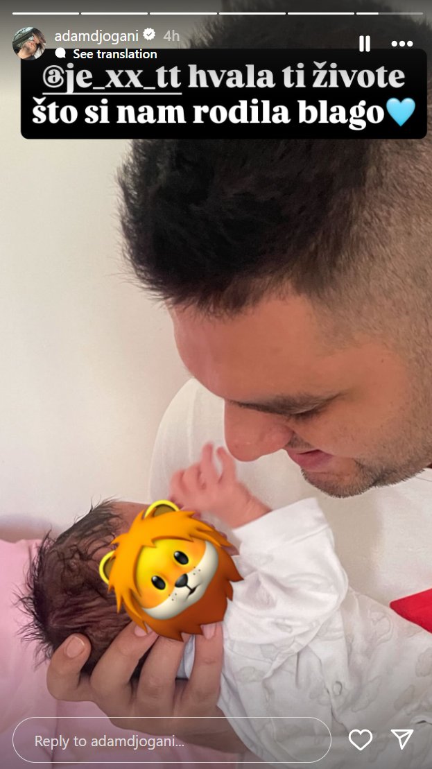 Danas je poseban dan za porodicu Đogani: Luna se oglasila emotivnom porukom! (FOTO)