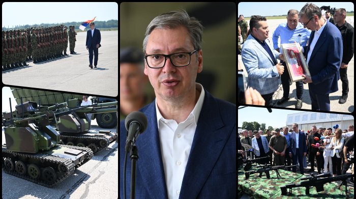 PRIKAZANO NOVO ORUŽJE SRPSKE VOJSKE, 'VAMPIR' I 'LANIUS X' GLAVNE ZVEZDE: Vučić poručio - Ako bi nas neprijatelj napao, gubici za njih bili bi DRAMATIČNI
