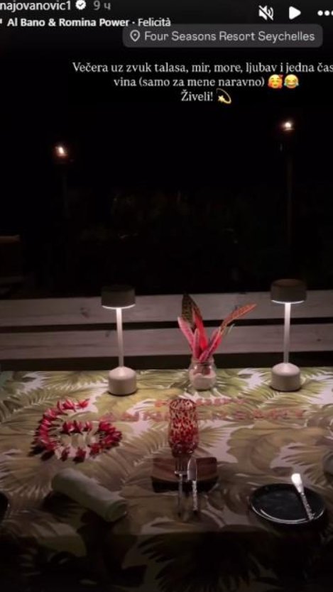 POSLE DVA RAZVODA ZBOG NJEGOVOG POROKA, OPET ZAJEDNO NA LUKS ODMORU: Romantični gestovi, ruže i more, a ona jasno stavila do znanja: Čaša vina samo za mene