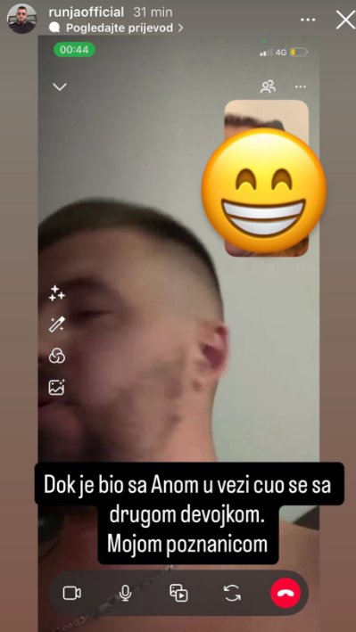 KORDA UHVAĆEN NA DELU PONOVO! Održavao kontakt s drugom devojkom dok je bio u vezi sa Anom, pa poslao poruku uoči susreta s njom! Isplivali svi dokazi (FOTO)