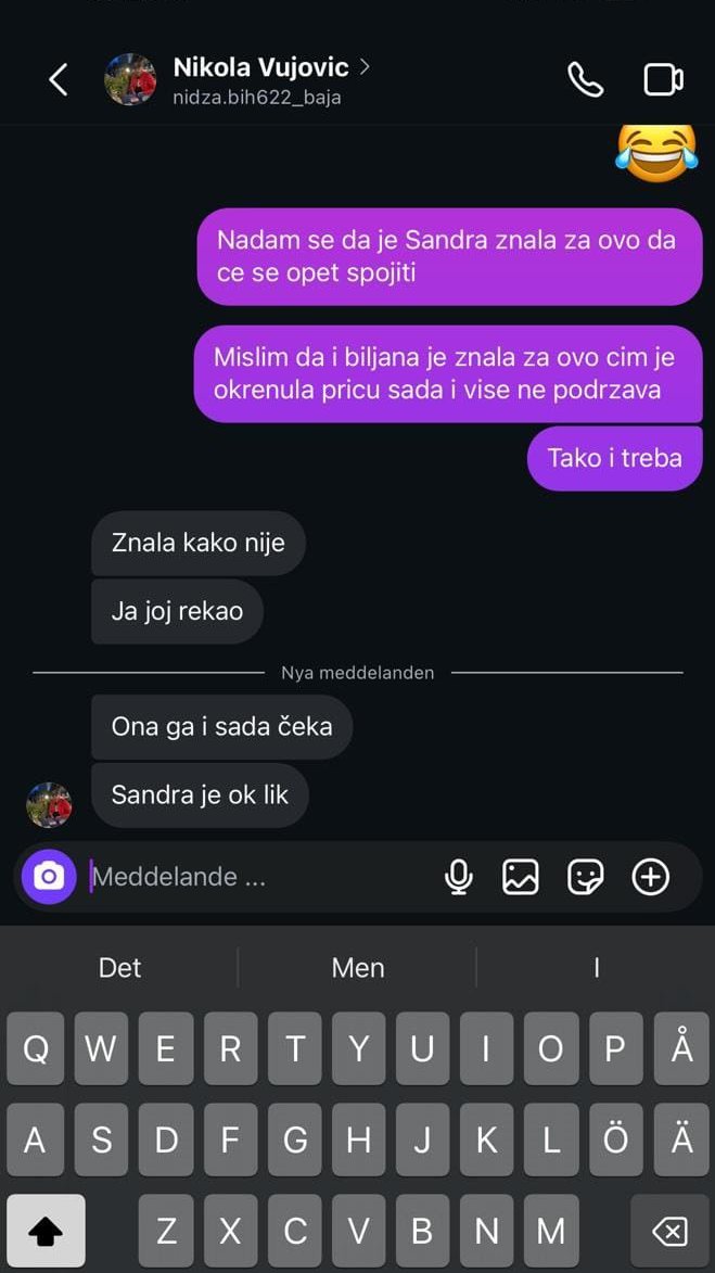 NIJE VALJDA LUD DA VOZI DALJE OD NOVE GODINE! Bajo u privatnoj prepisci potvrdio da Luka glumi ljubav sa Aneli: Pali ga da bude bolji od Asmina i Janjuša, Sandra ga čeka!