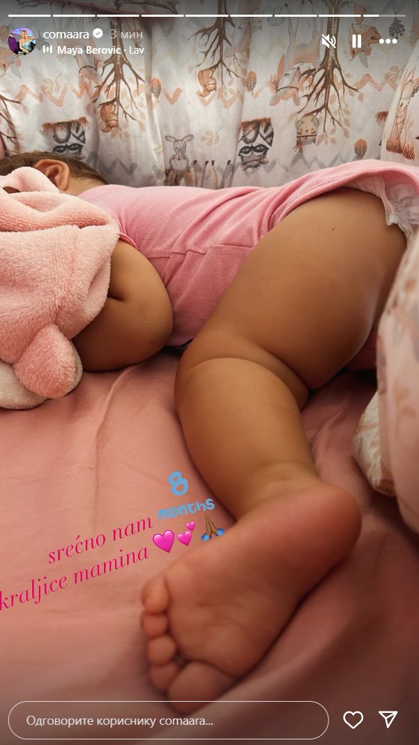 SLAVLJE U DOMU MILICE VELIČKOVIĆ! Oglasila se fotografijom male Barbare, pa podalila radosne vesti! OD TERZE NI TRAGA, NI GLASA (FOTO)