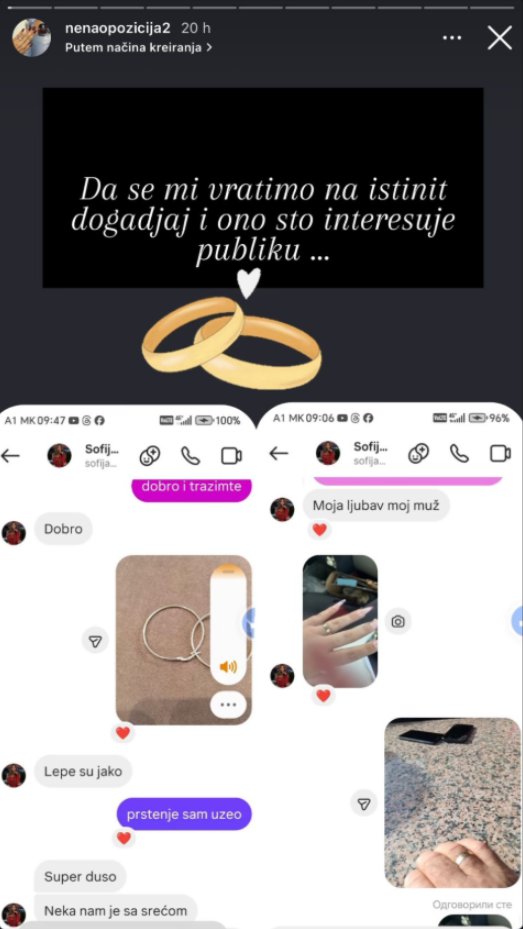 Sofija, pa dokle s amnezijom?! Isplivali novi dokazi: Danetu (70) govorila da je njen muž, pogledajte ove ŠOK prepiske (FOTO)