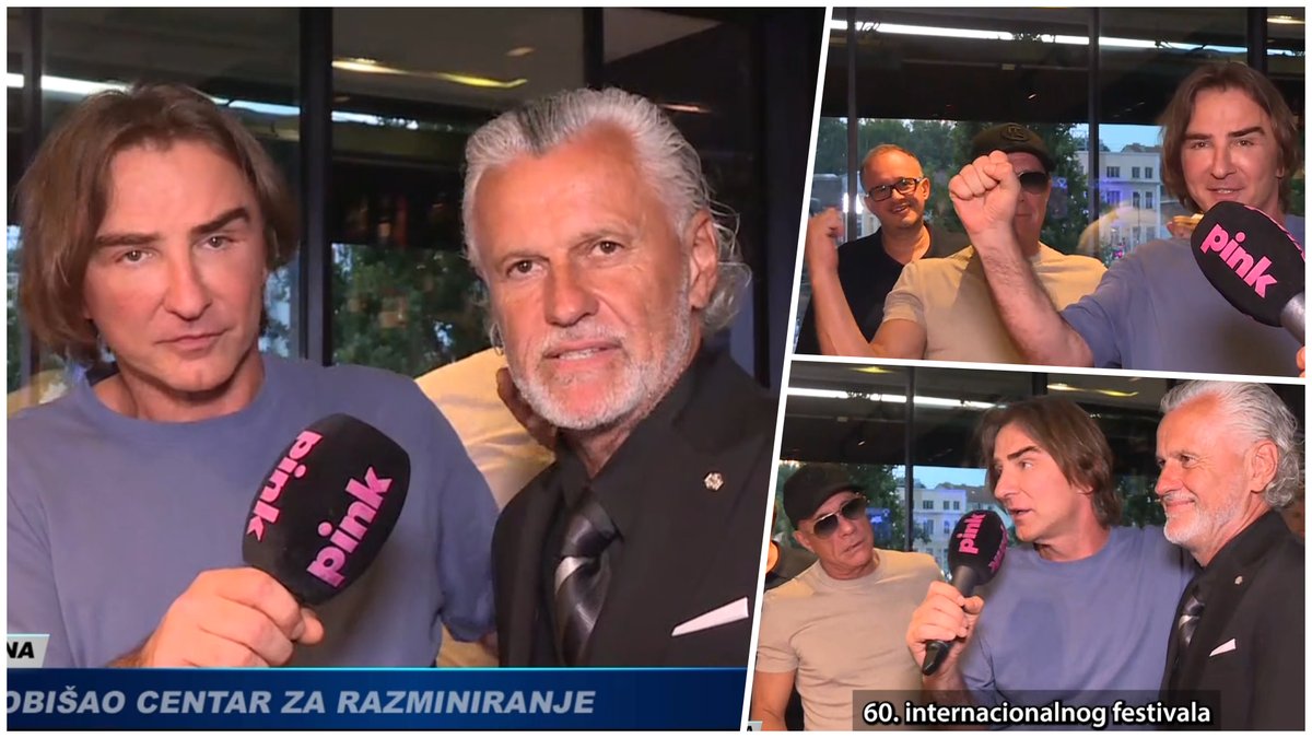 TOTALNI SPEKTAKL U NIŠU: Željko Mitrović sa Van Damom i Džekom Dimićem zapalio festival, a komedija 'U dobru i zlu' bacila publiku u trans!