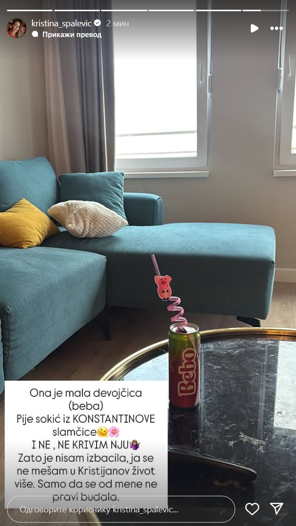 BABEJIĆKA UMEŠALA PRSTE?! Novo oglašavanje Kristine Spalević: Učesnica Farmera joj se uselila u kuću: Spava u sobi moje dece, a kad sam se vratila, ona je... (FOTO)