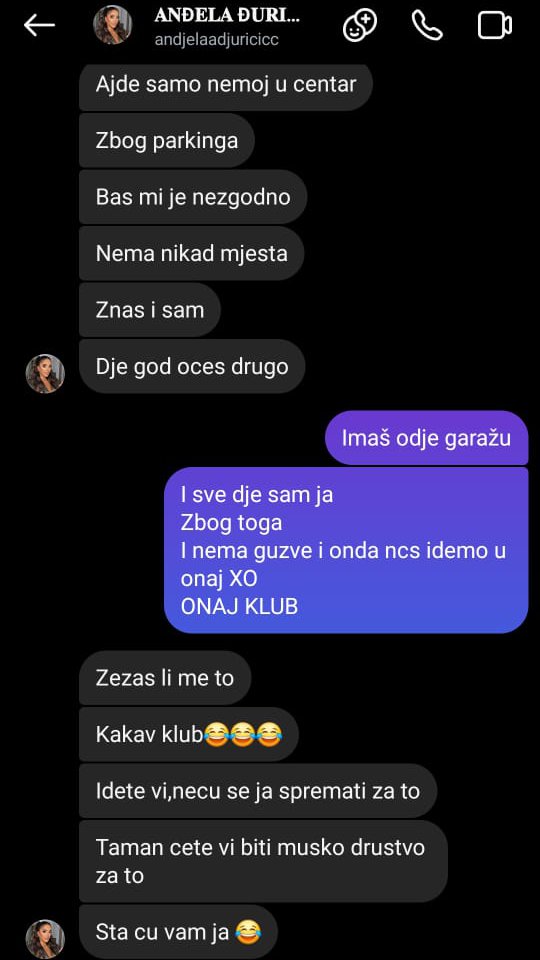 IPAK SU BILI ZAJEDNO U PROVODU?! Krle dostavio prepiske koje DOKAZUJU da je Anđela želela da izađe sa Karićem u PROVOD! (FOTO)