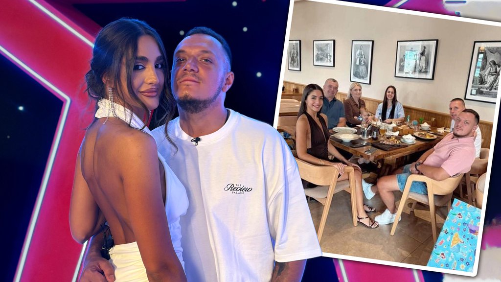 NJIH DVOJE SU PRIČA ZA TELEVIZIJU I KRAJ! Lepi Mića ne veruje u ljubav Anđele i Gastoza ni posle njegovog upoznavanja sa njenima: Sve zarad medija! (FOTO)