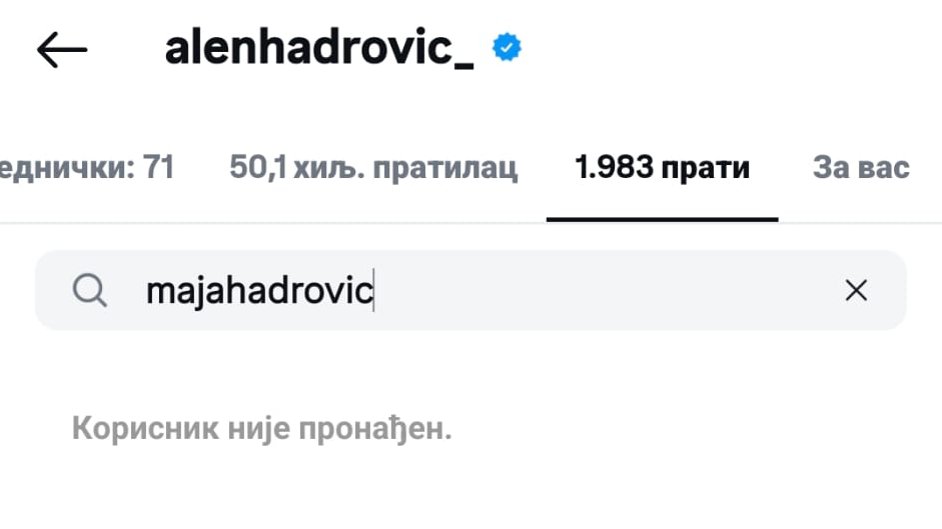 BRAK NA KLIMAVIM NOGAMA?! Alen i Maja Hadrović ovim potezom ŠOKIRALI javnost, zbog OVOGA svi bruje da o navodnom razvodu rijaliti para (FOTO)