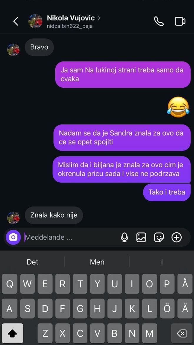 NIJE VALJDA LUD DA VOZI DALJE OD NOVE GODINE! Bajo u privatnoj prepisci potvrdio da Luka glumi ljubav sa Aneli: Pali ga da bude bolji od Asmina i Janjuša, Sandra ga čeka!