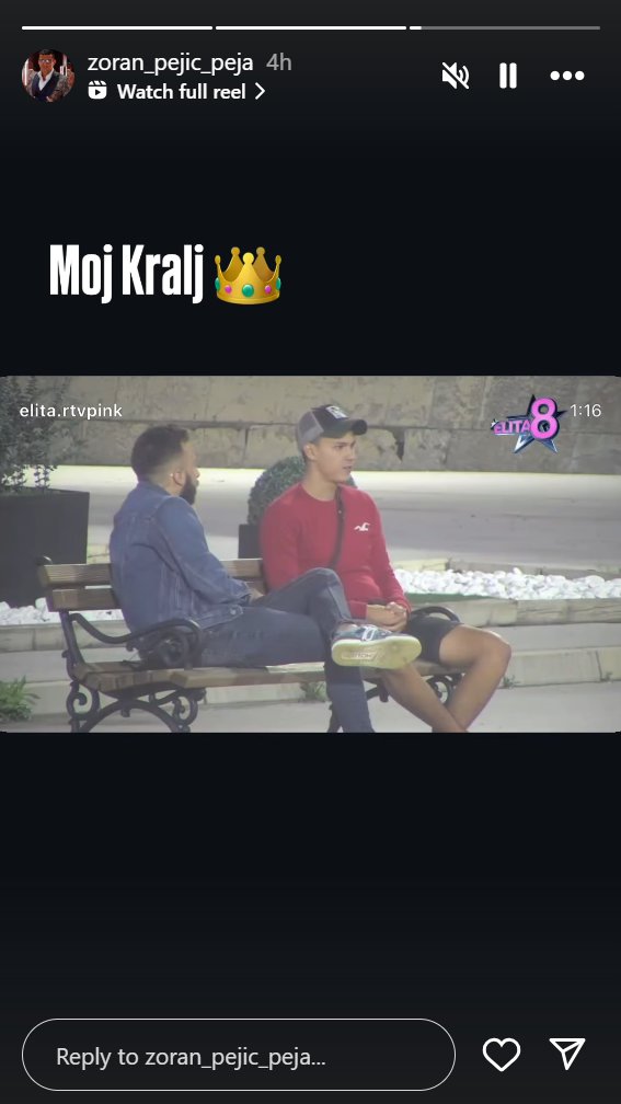Nakon ŽESTOKIH obračuna Ene i Peje oglasio se njegov otac: Obratio se sinu i sa samo DVE REČI izneo svoj sud (FOTO)