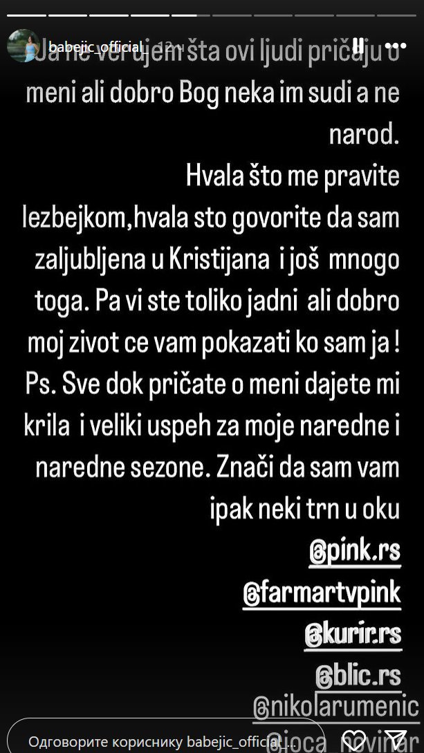 RAT BIVŠIH CIMERKI NE PRESTAJE: Aleksandra Babejić se oglasila, pa potkačila Snežu Kušadasi: Otkrila da je Jovičićeva BLOKIRALA!