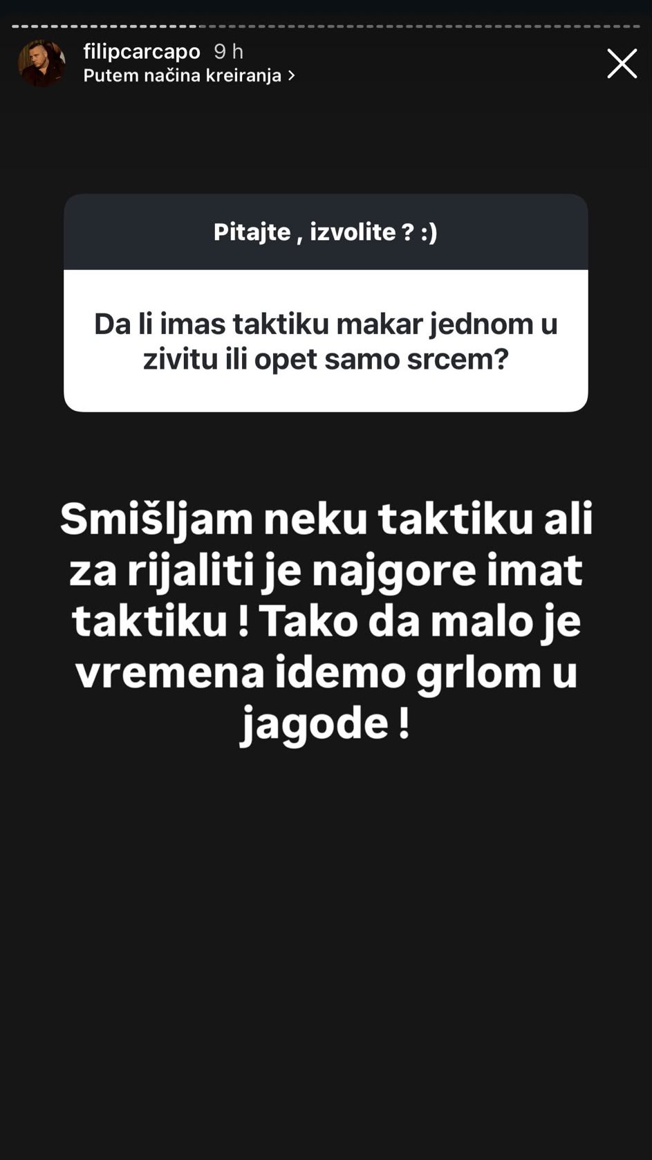 Sazreo sam, ova godina je ČIŠĆENJE: Filip Car progovorio o učešću u Eliti 10, otkrio da NEMA KONKURENCIJU, pa priznao: Idemo GRLOM U JAGODE (FOTO)